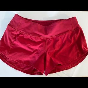 Lululemon speed up short *2.5”